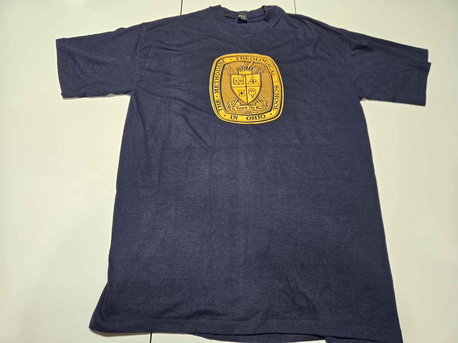 Vintage The Methodist Theological School Ohio XL T-Shirt 80s Single Stitch USA