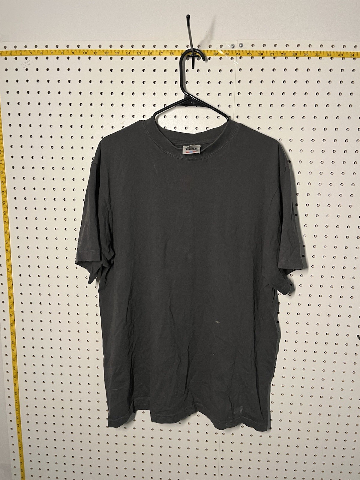 Shaka Wear Super Max Heavyweight Cotton Crew Neck Tee Gray L