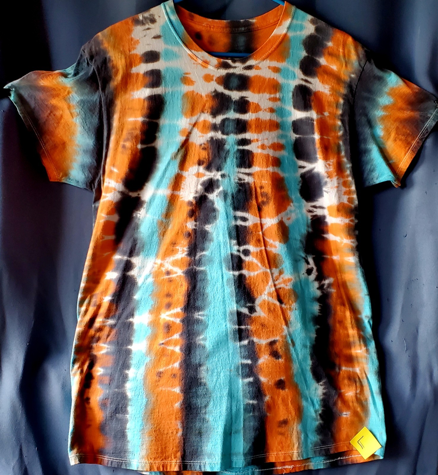 HANES 100% SIZE LARGE Cotton Tye Dyed Shirt Pre-washed WON’T FADE VERY SOFT