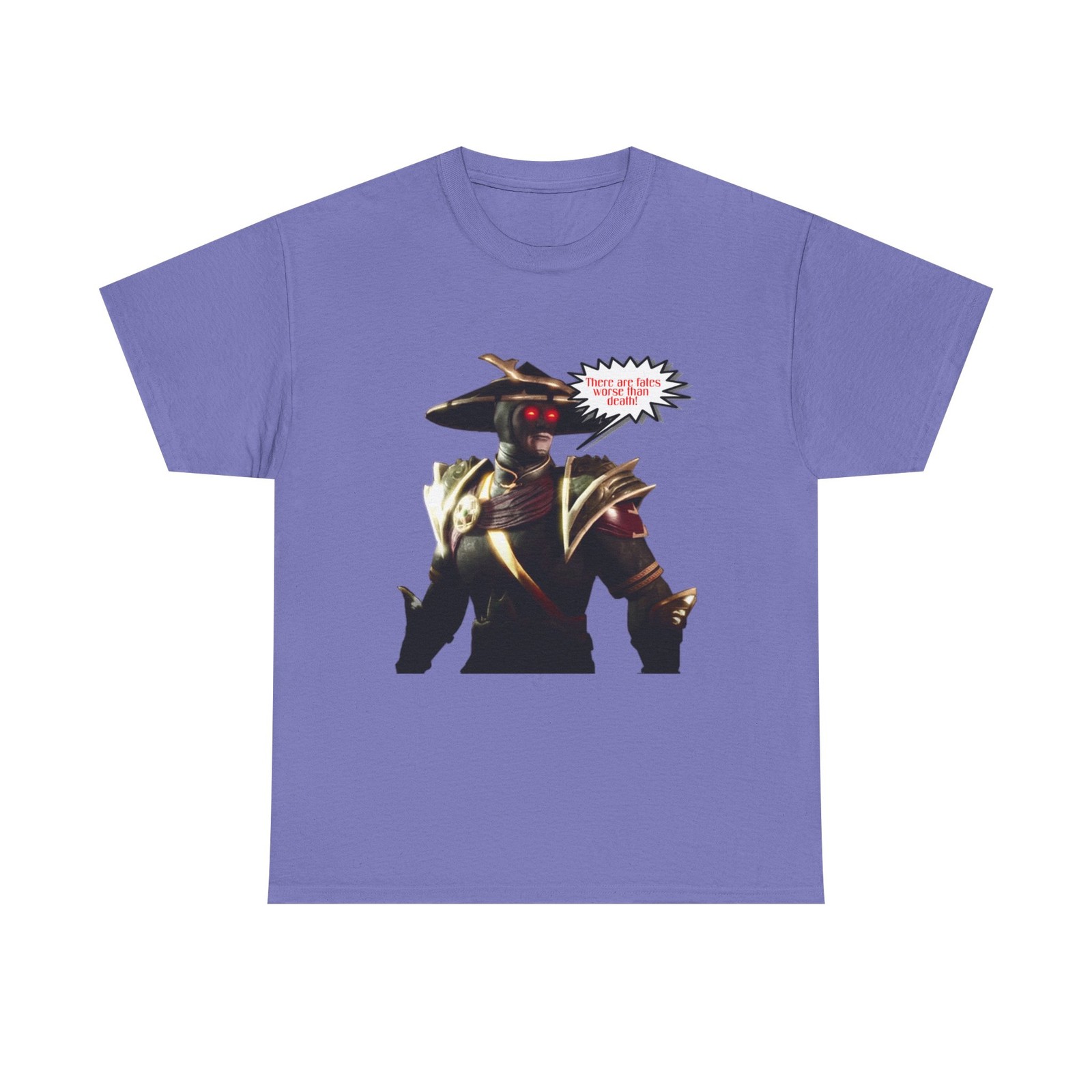 Samurai Warrior Illustration Tee | Dark Raiden T-Shirt | MK11 Themed Shirt