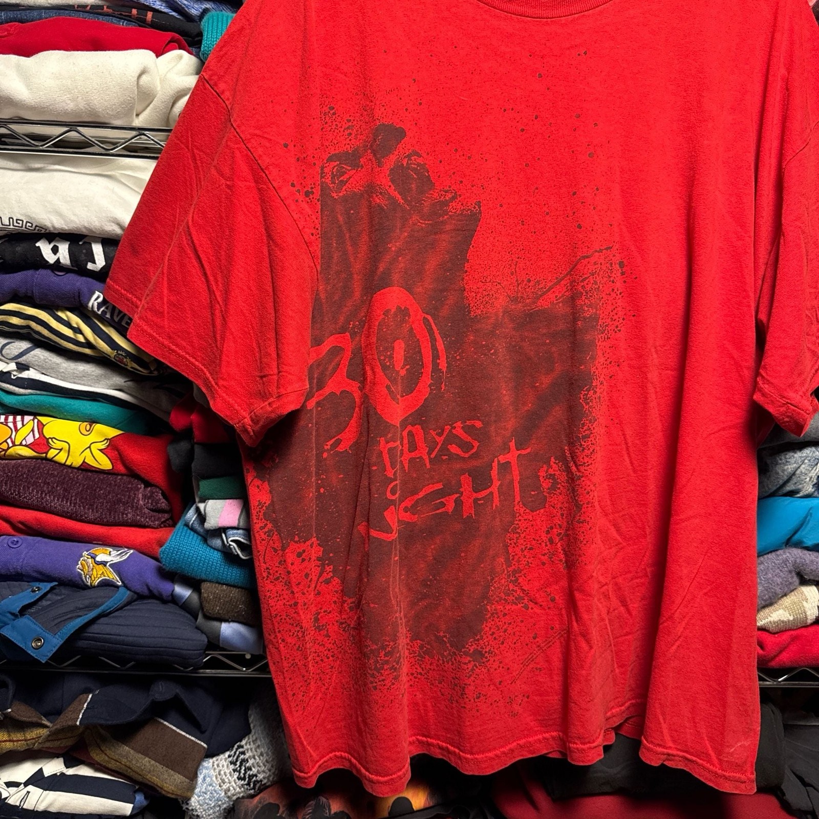 30 Days Of Night Shirt Movie Promo Graphic T Shirt Size L 2007 Y2K Horror