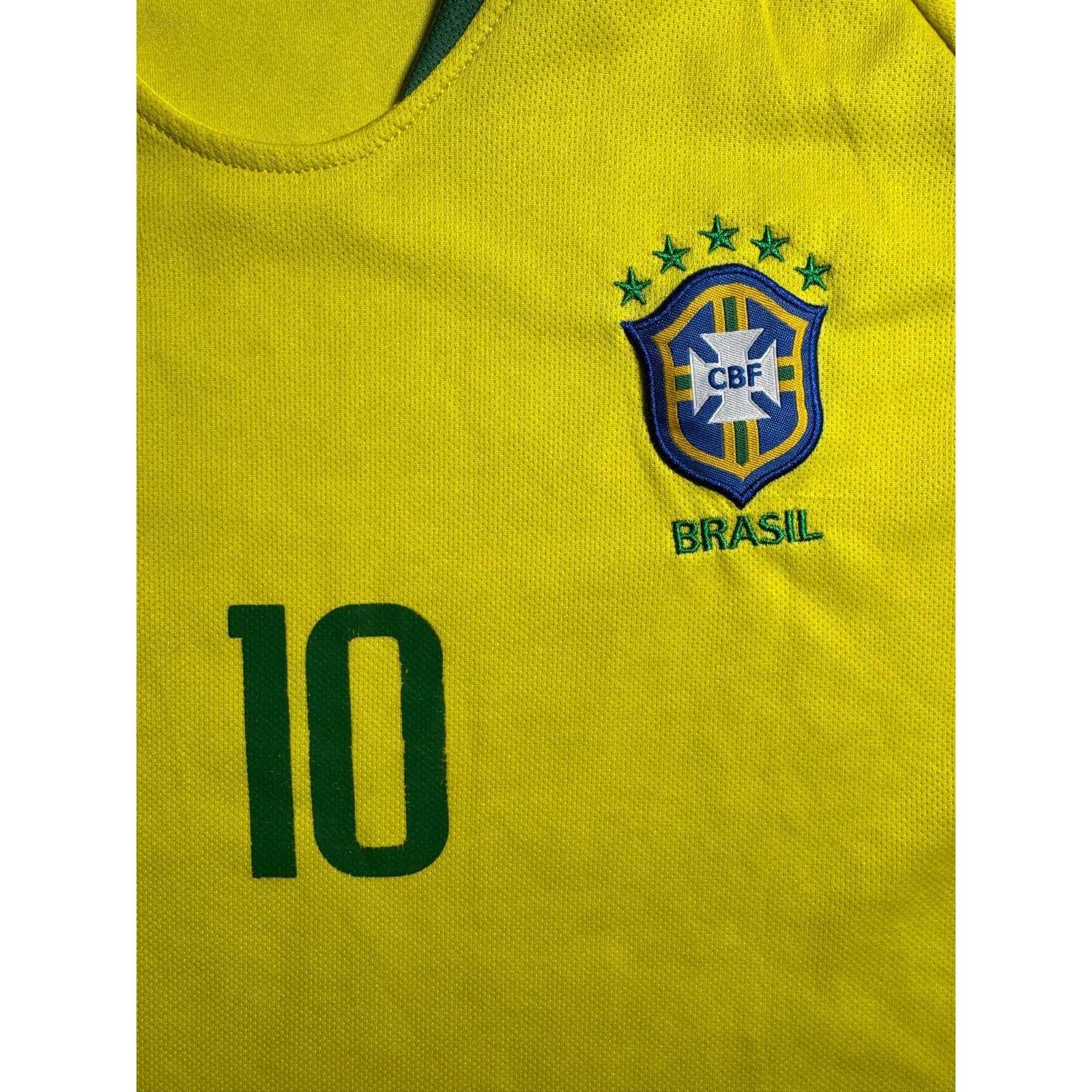 Neymar Jr #10 Brazil National Team Soccer Jersey Size Small