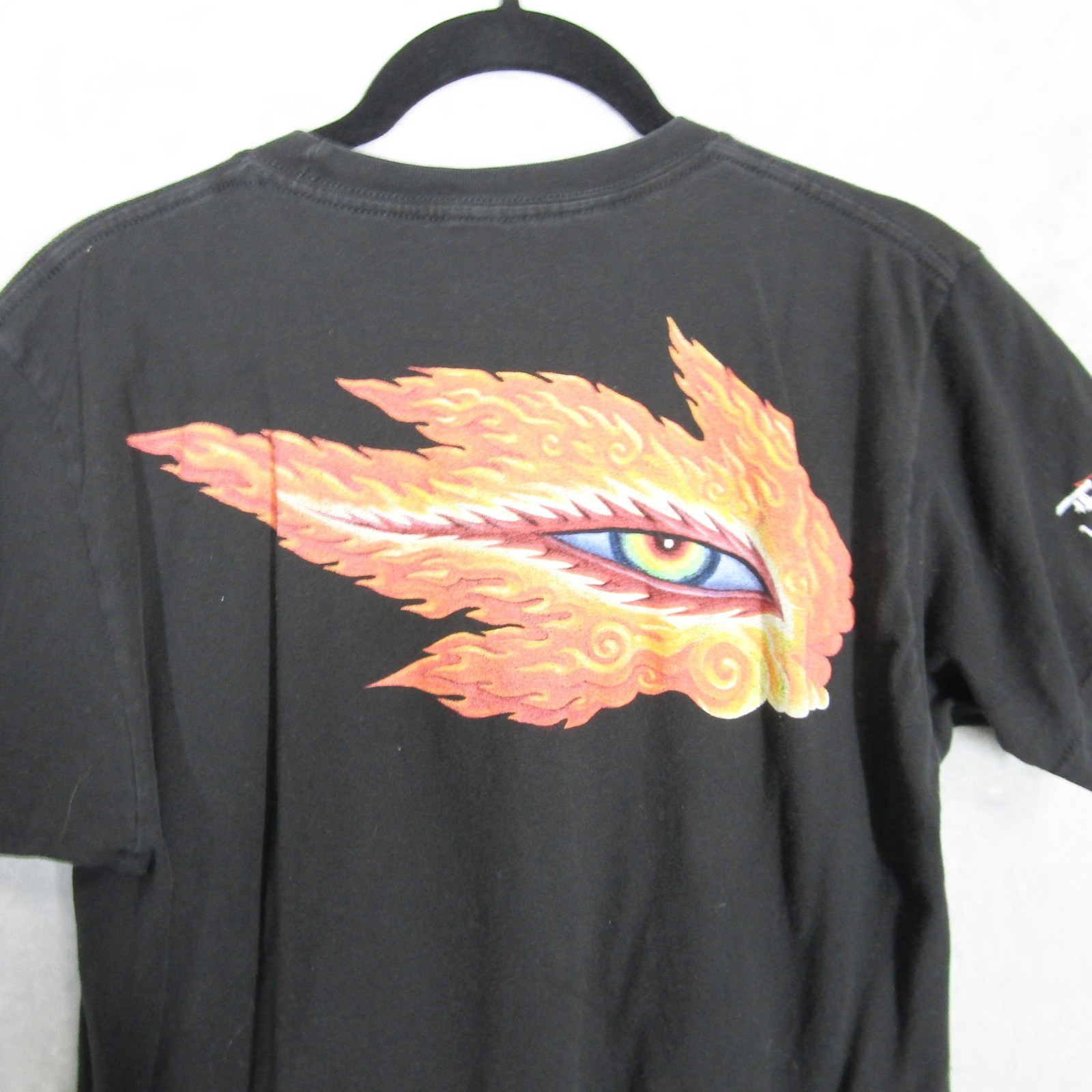 Tool Tour 2022 Los Angeles California Black Graphic T-Shirt Small Flaming Eye