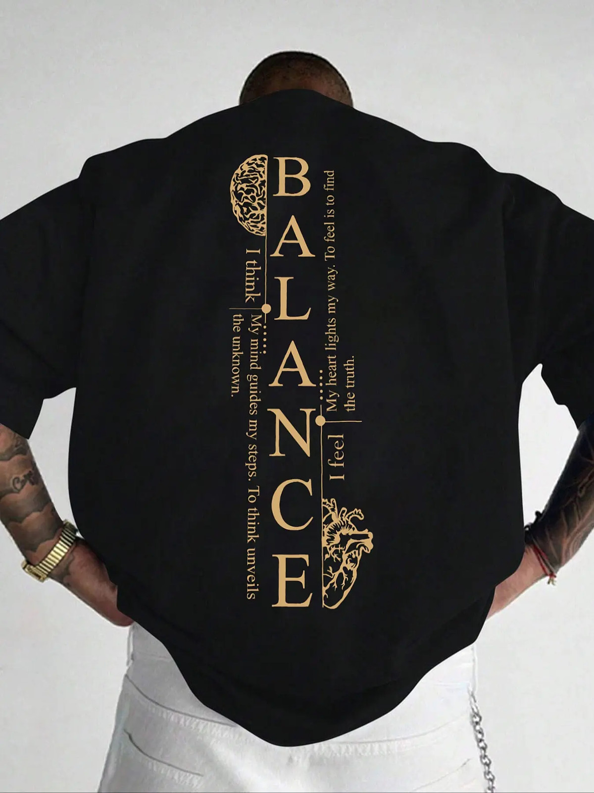 Men’s Regular Fit Graphic Round Neck Short Sleeve Streetwear Tee For Daily Wear