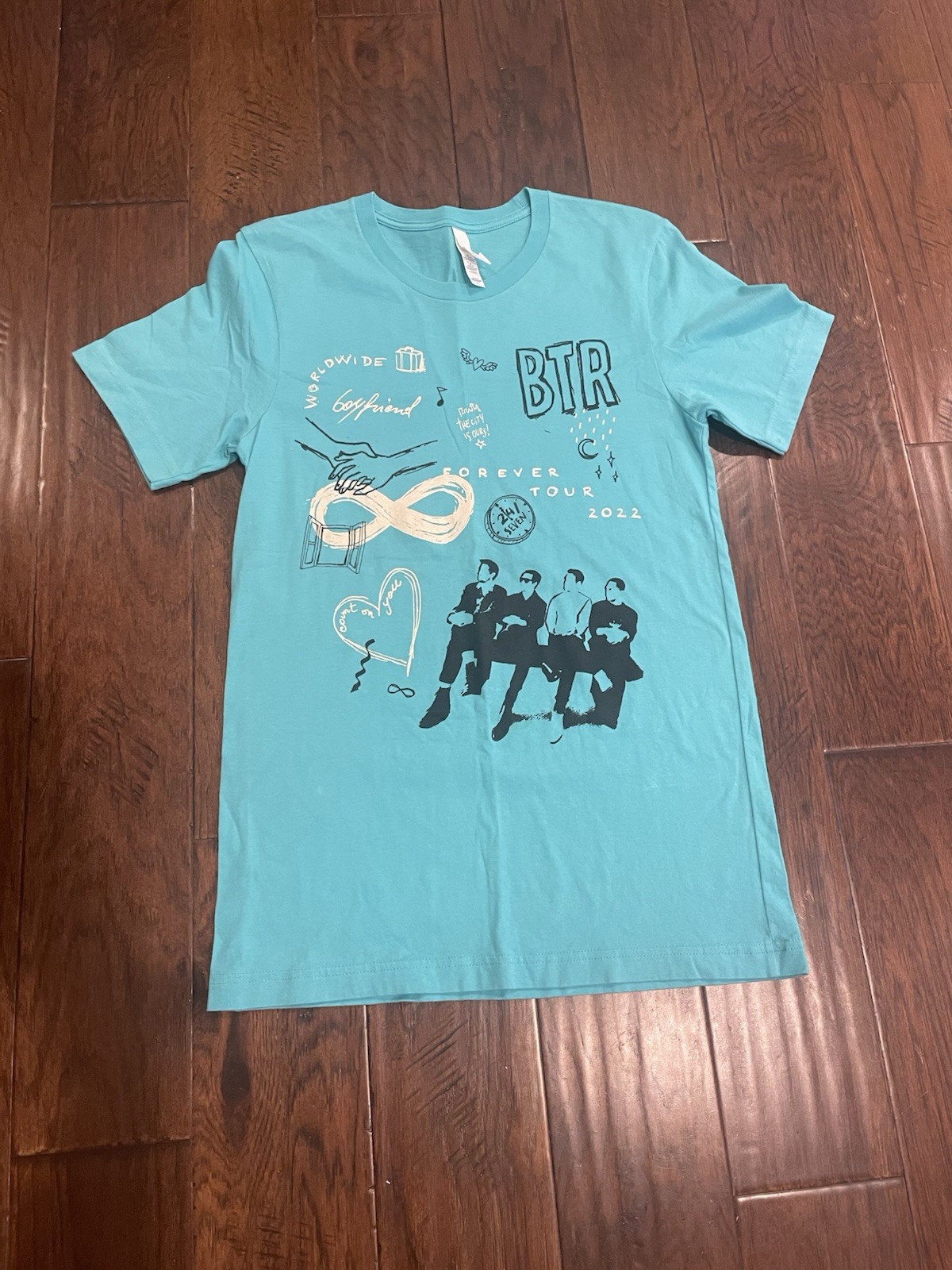 BTR Forever Tour Tee Small