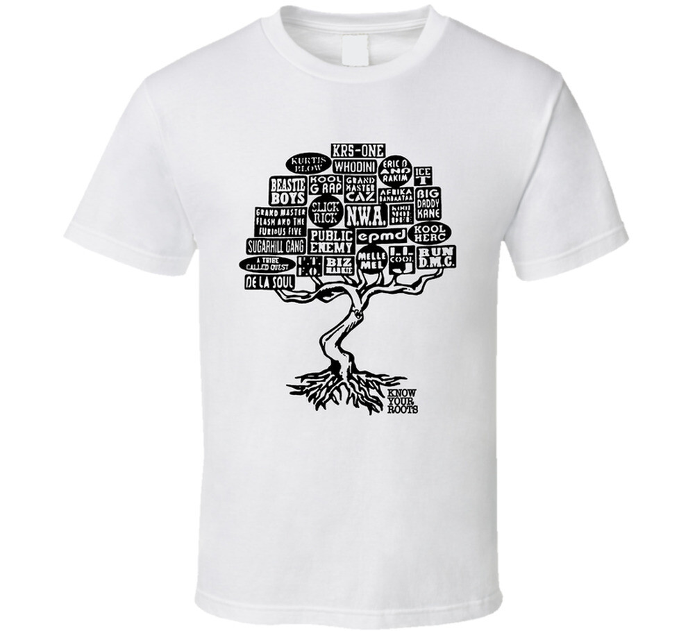Know Your Roots Hip Hop Music Fan T Shirt