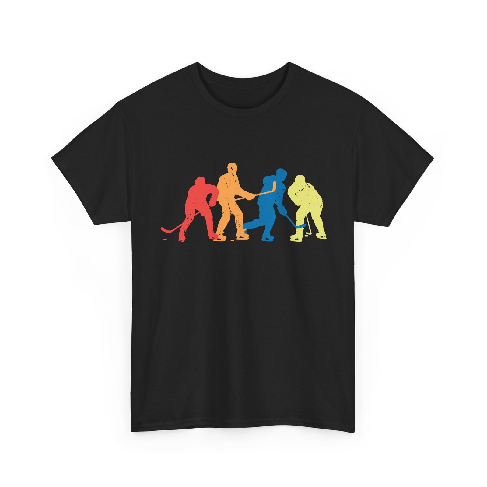 Hockey Player T-Shirt, Winter Sports Ice Hockey Lovers Women Men Shirt