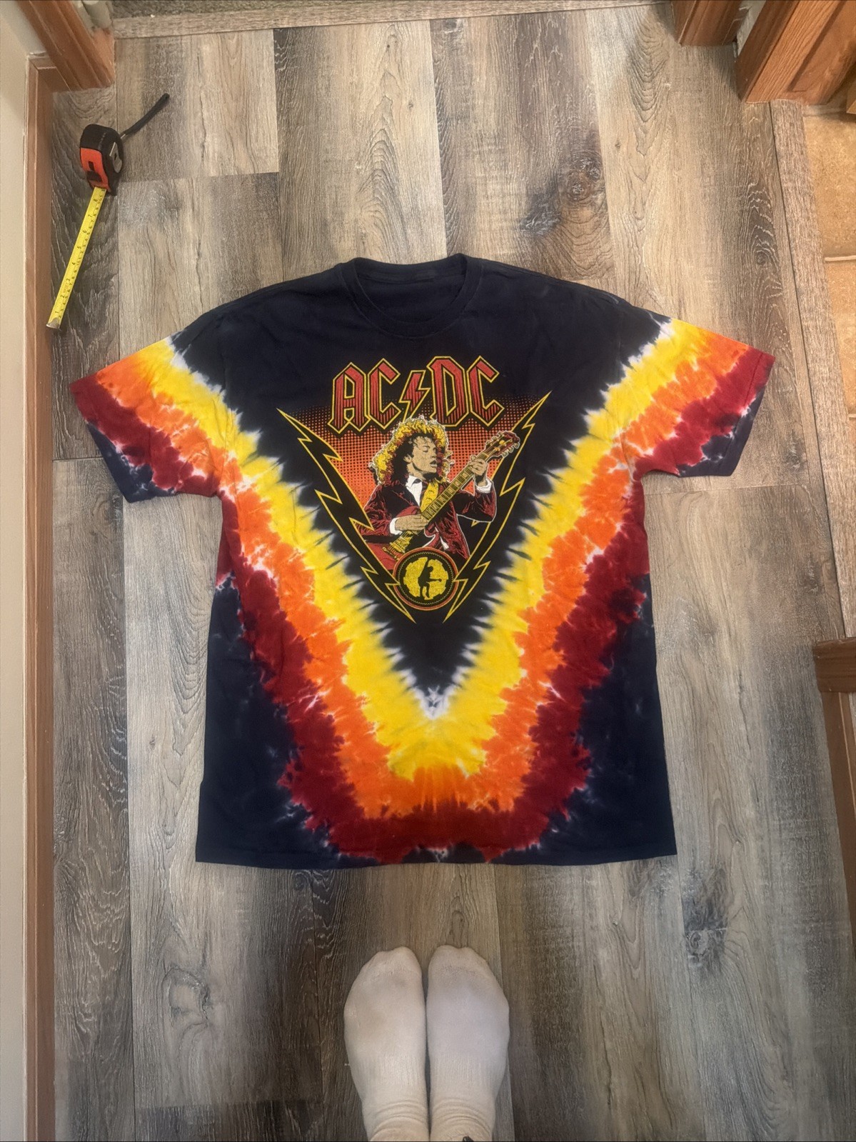 Liquid Blue AC/DC Tie-Dye Shirt Brand New Mens Size XL No Tag