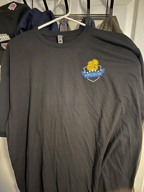 VIP Coins Tee Shirt 3XL