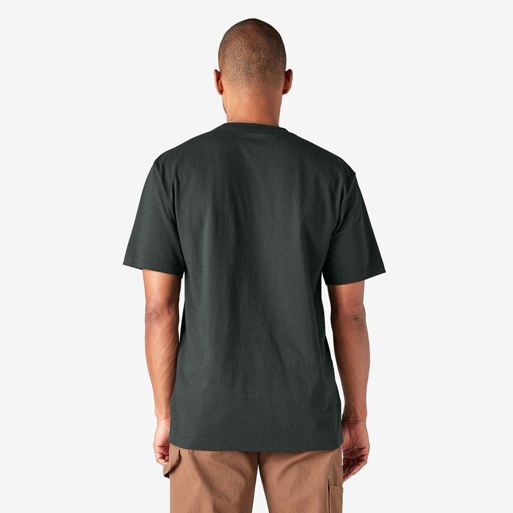 Dickies Men’s T-Shirt Short Sleeve Heavyweight Pocket Relaxed Fit T-Shirt