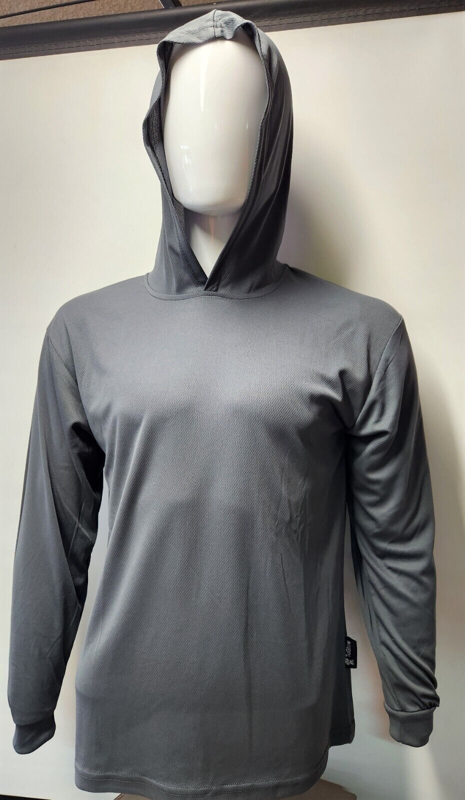 Hoodie Grey High Visibility Shirt / Air Cooling Flow