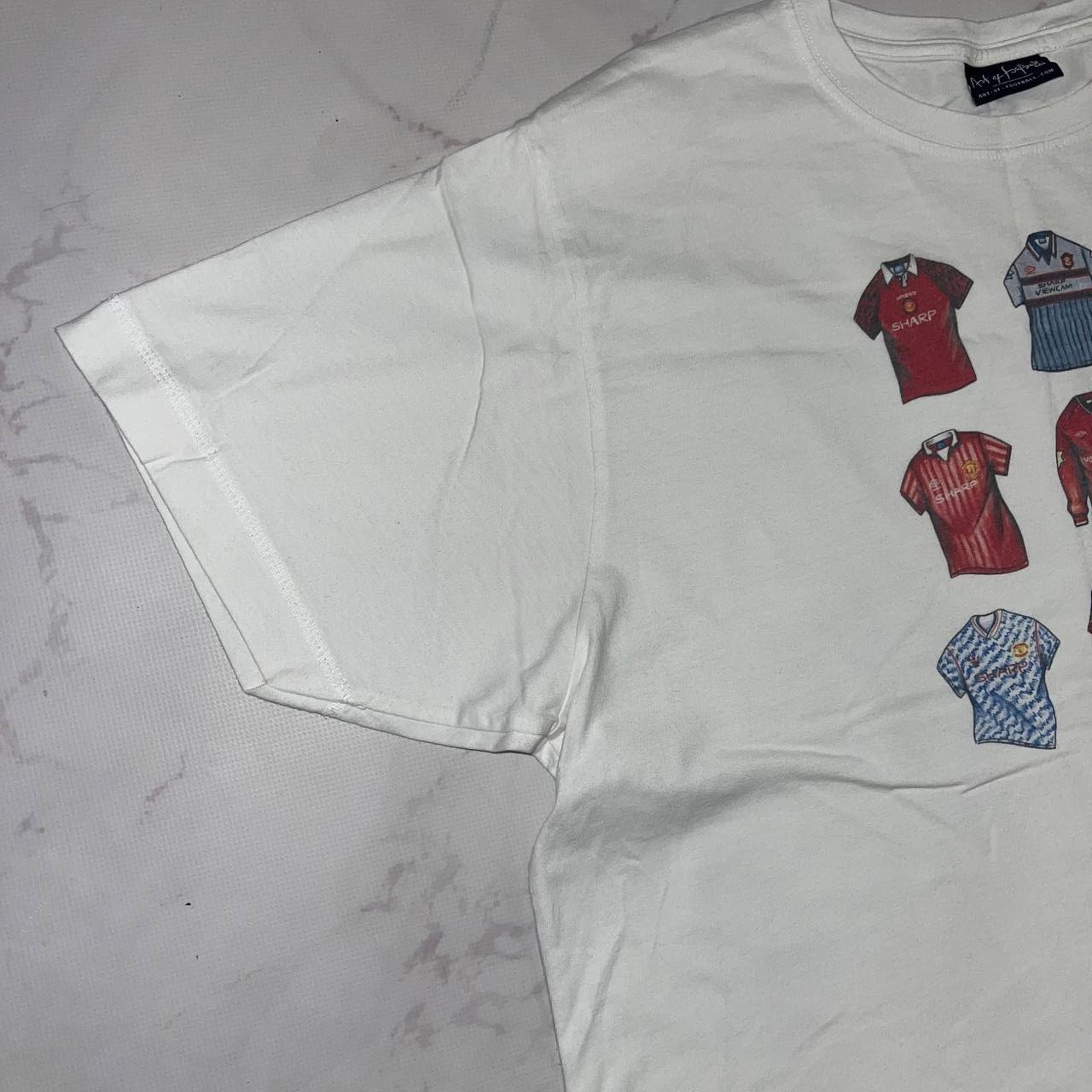 Vintage T-shirt Art Of Football Manchester rare Tee 90’s