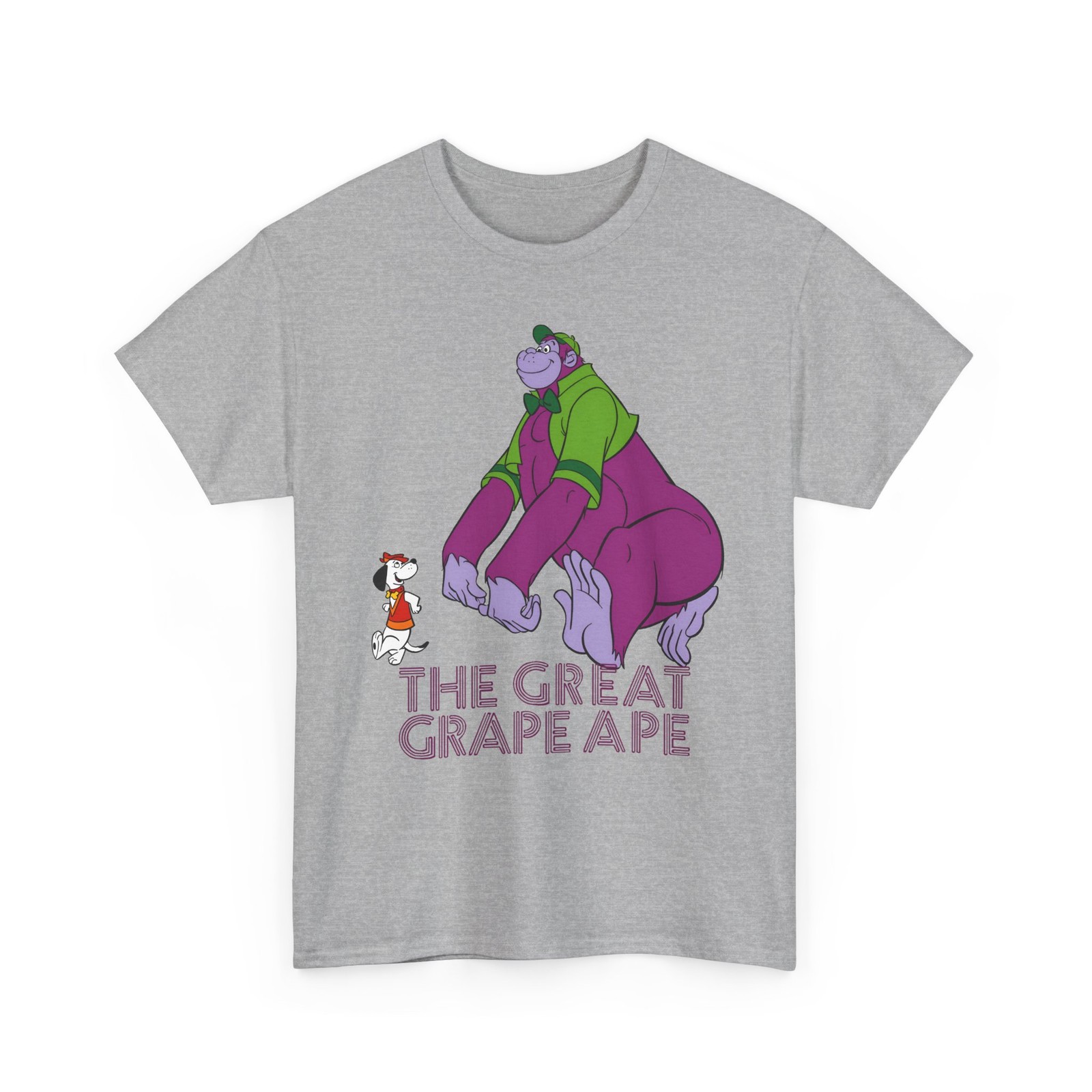 Great Grape Ape T-Shirt Hanna-Barbera Cartoon Beegle Beagle Vintage-Style Tee