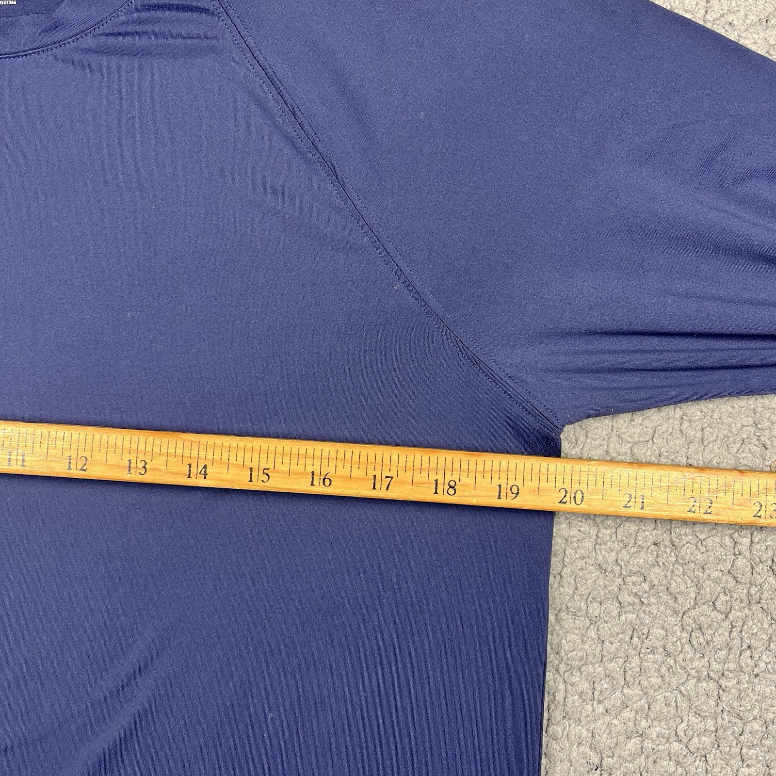 Rhone Reign Shirt Mens Medium Blue Long Sleeve Performance Training