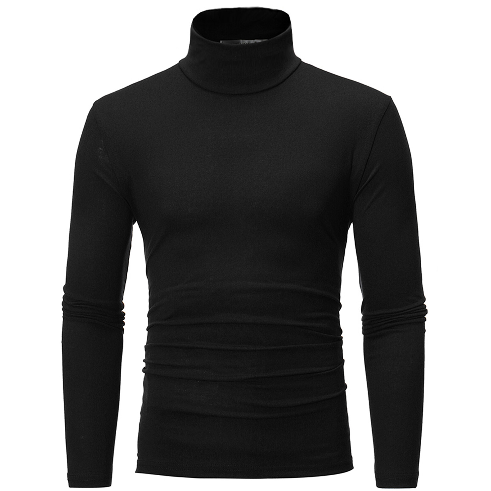 Men Shirts Mock Neck Tops Base Layer Top Long Sleeve Shirt Outdoor Pullover Tee