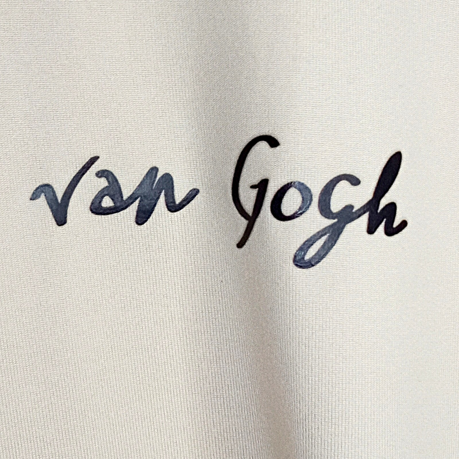 Vincent Van Gogh Unisex Beige T-Shirt Sz XL Variation “Sunflowers” Gloss Print