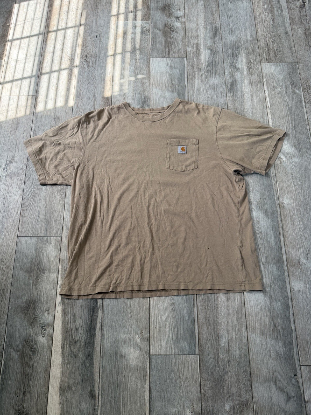 Carhartt K87 Men’s T-shirt – Brown, 2xl