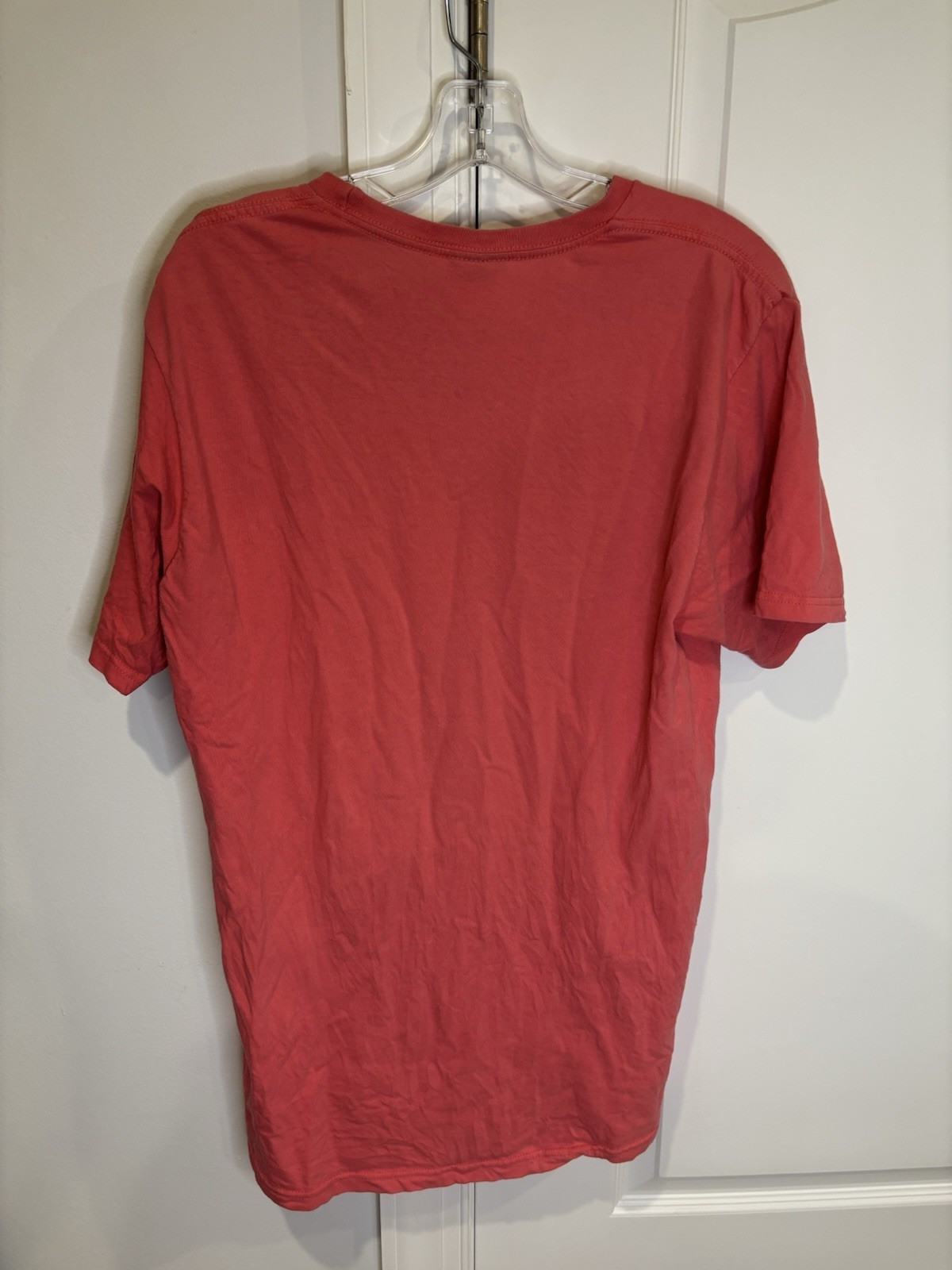 VTG Stussy T Shirt Mens M Pink Graphic Short Sleeve Black Logo