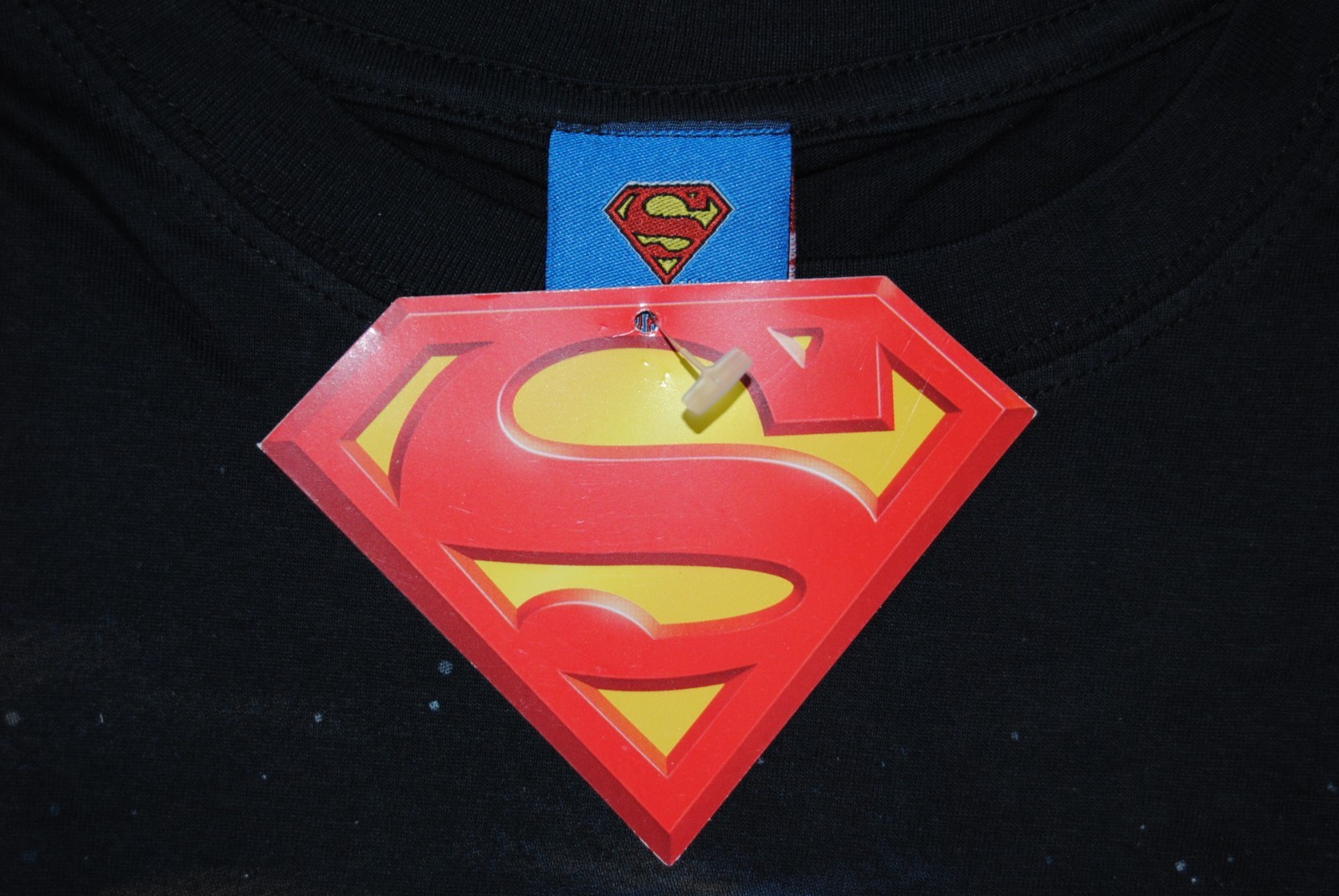 SUPERMAN Space Logo Official DC Comics Superman T-Shirt Mens Cotton Black