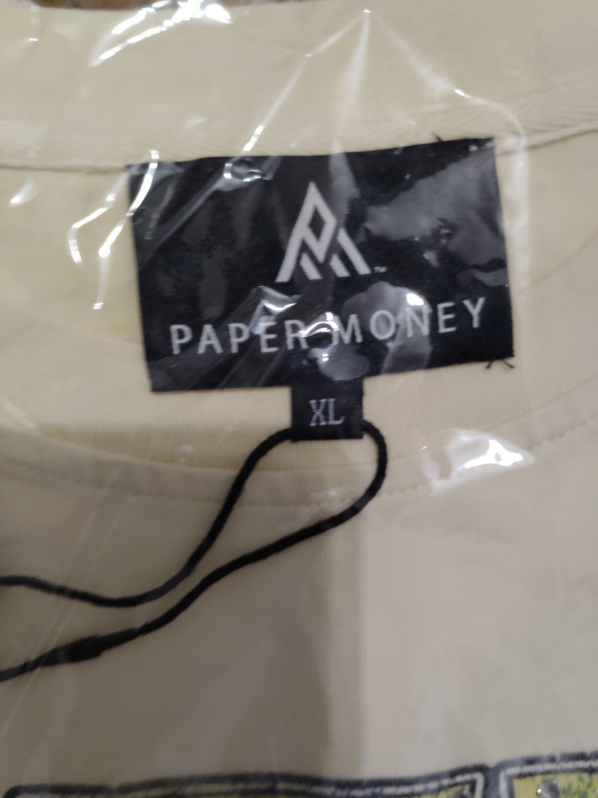 Paper Money Eight ball Rinestone Front And Back T-Shirt XL Brand New
