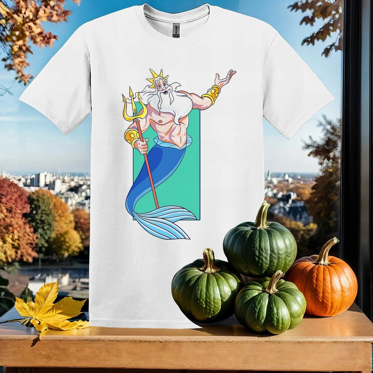 Disney The Little Mermaid King T-shirt Unisex