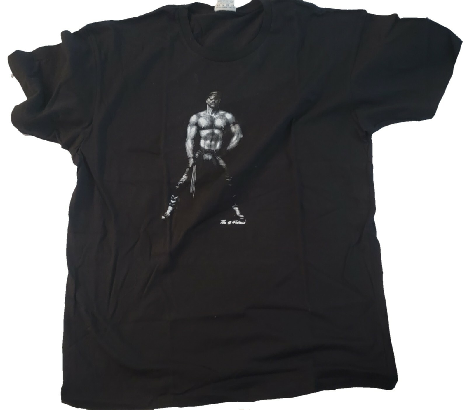 Tom of Finland T-shirts Defects Seconds Imperfect Irregular Gay Sex Leather Tee