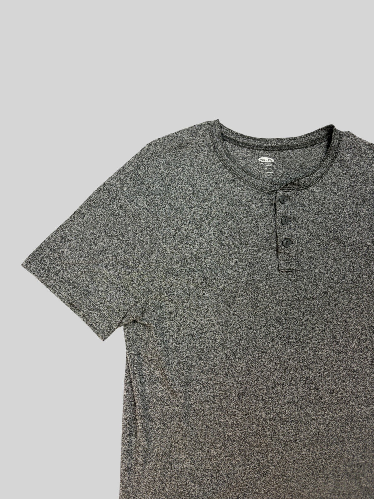 Old Navy Mens Medium Gray Short Sleeve T-Shirt
