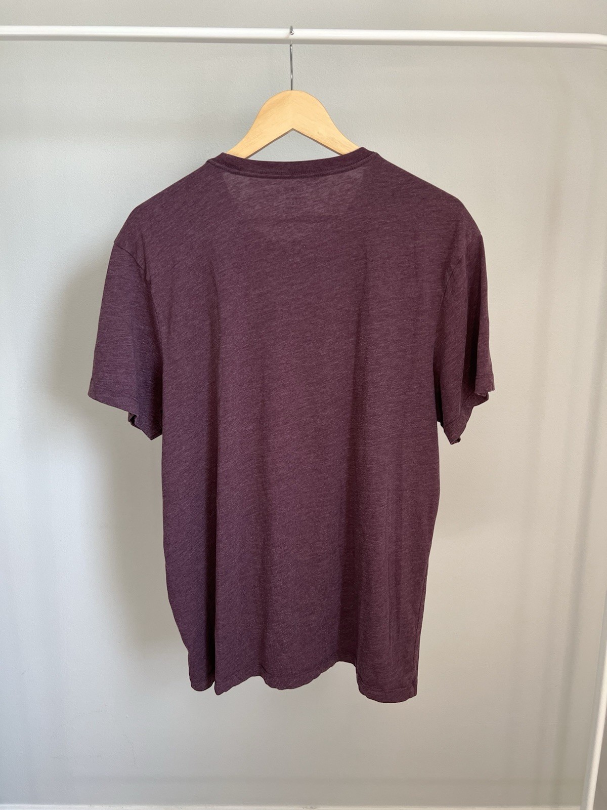 J.CREW Slim-Washed Men’s Slim Fit Purple Pocket Crew Neck T-Shirt XL
