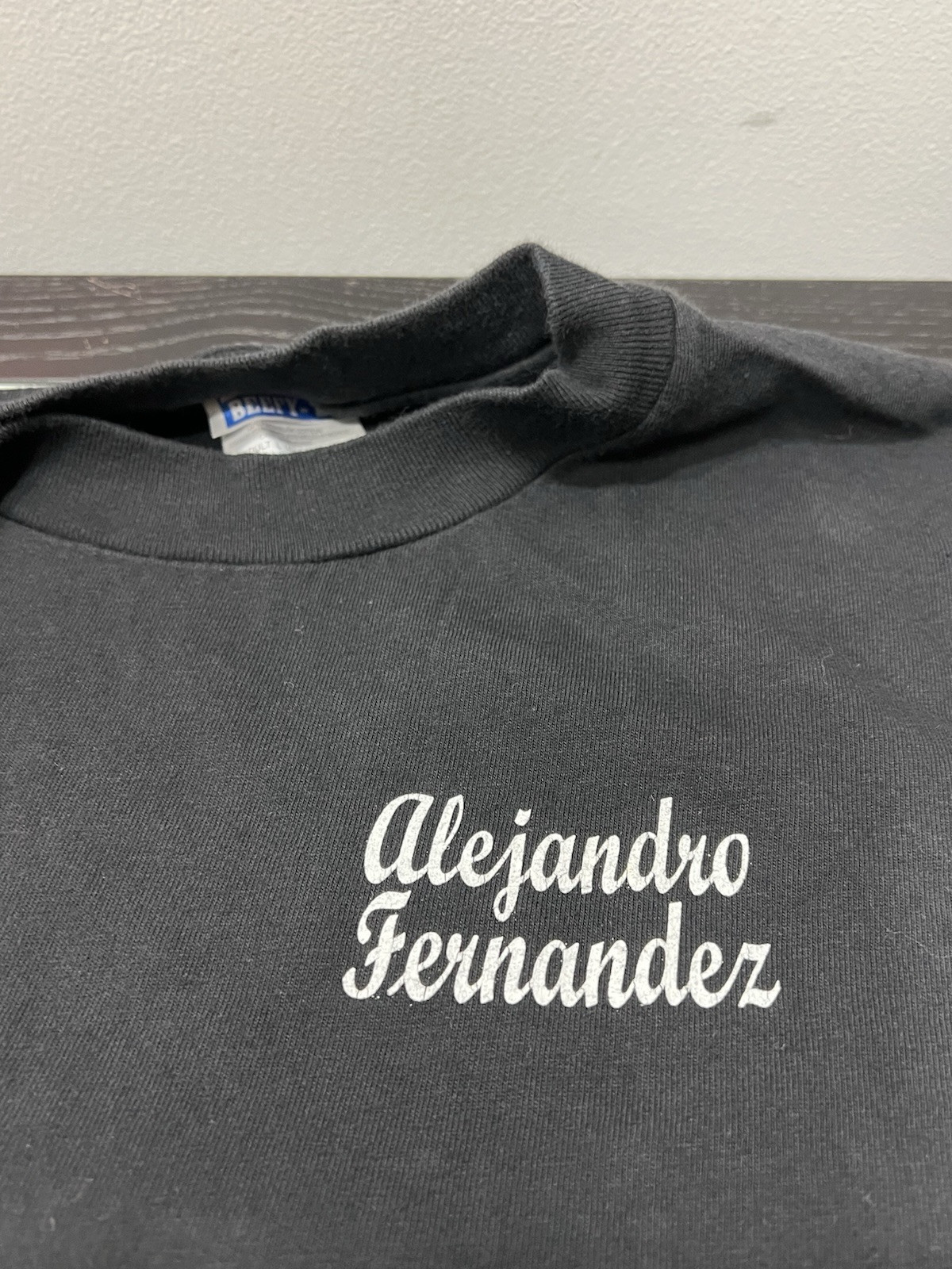 Vintage Alejandro Fernandez T Shirt Mens Large ( See Pics ) Rare Latino