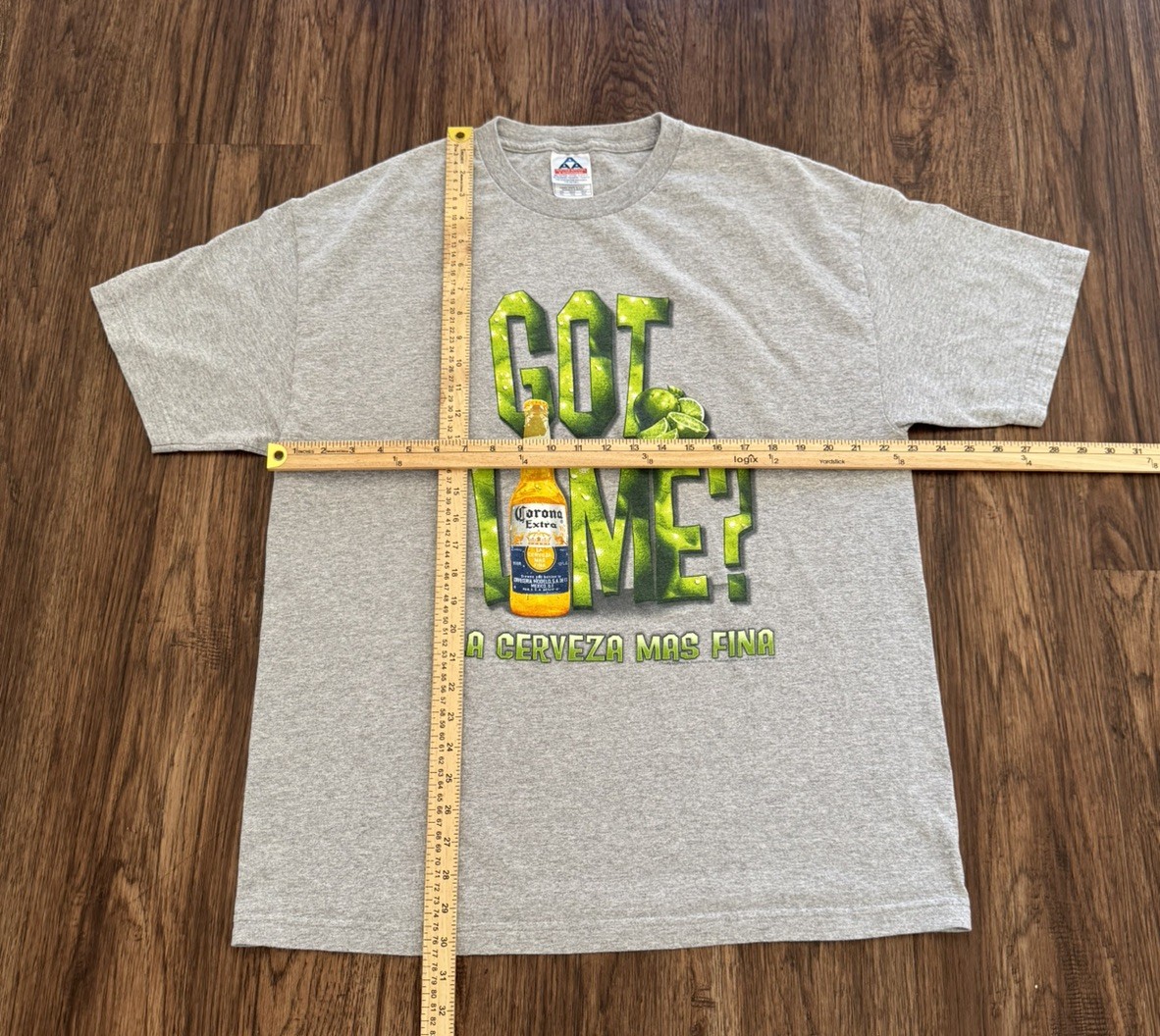 Vintage Corona Extra “Got Lime?” La Cerveza Mas Fina Graphic Tee Alstyle XL