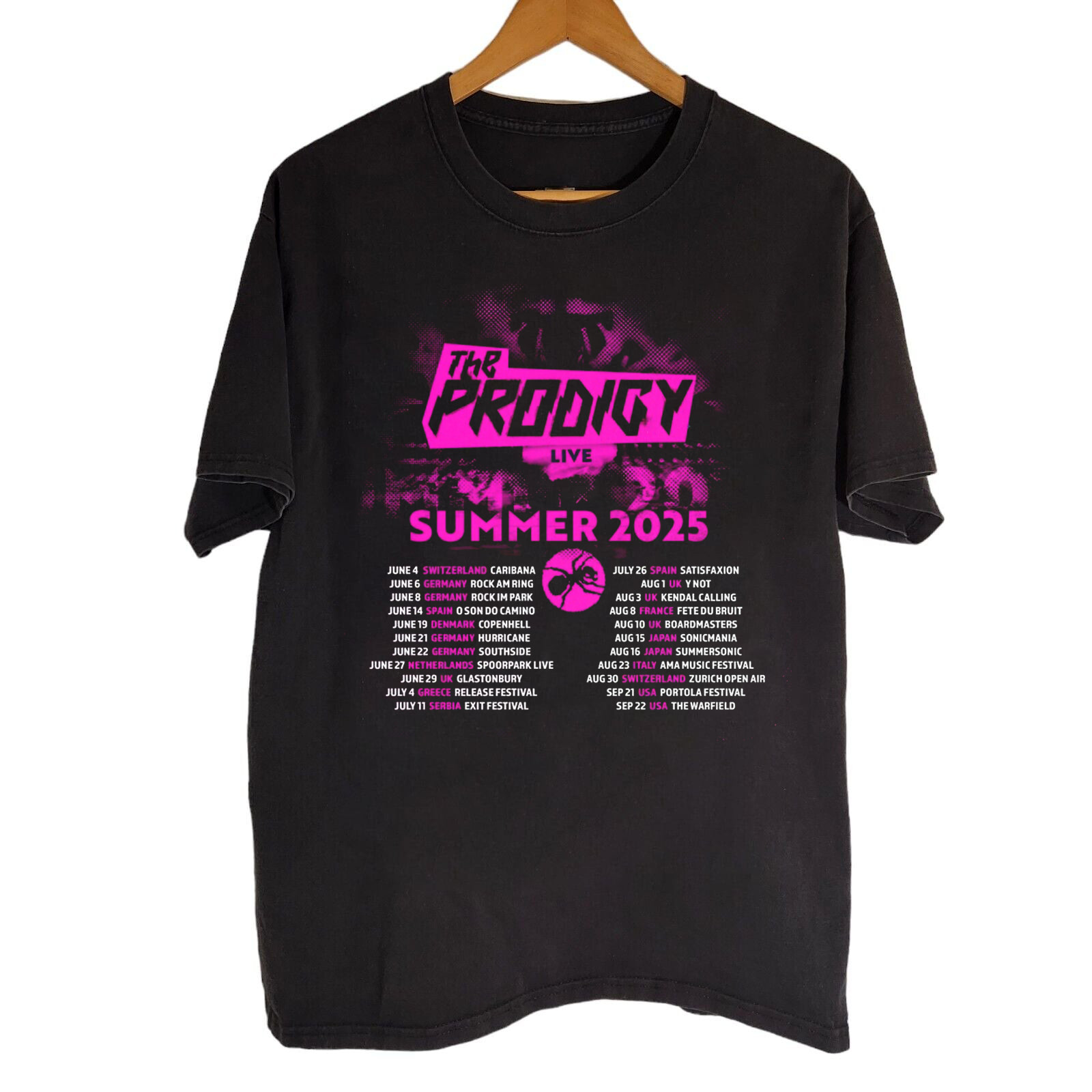 HOT! The Prodigy Live Summer 2025 Tour T-Shirt All size S-5XL HD230