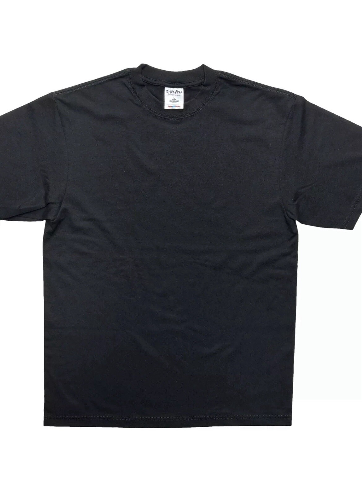 Shaka Wear Men’s All Sizes. Black And White Tshirts. 3 Packs