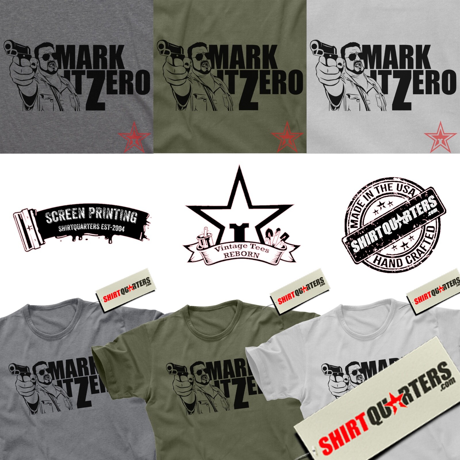 Mark It Zero T Shirt – Funny Bowling Quote Walter Sobchak 90s Cult Comedy FanTee