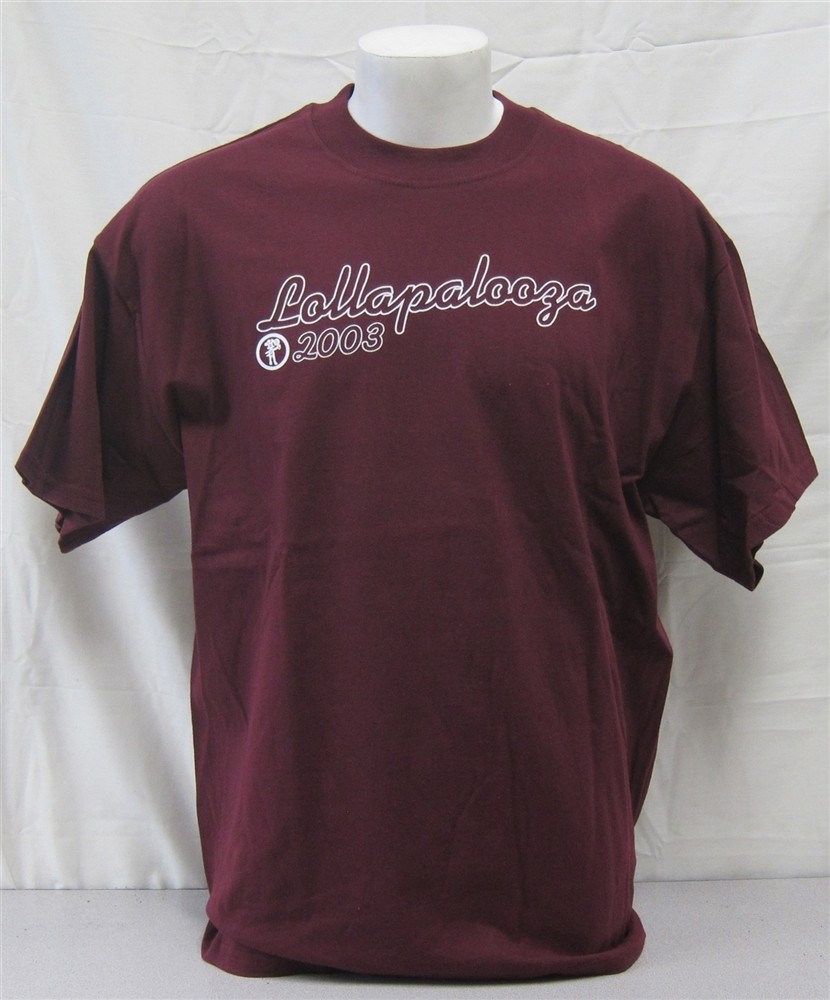 Lollapalooza 2003 tour Audioslave Perfect Circle The Donnas XL Concert T-Shirt