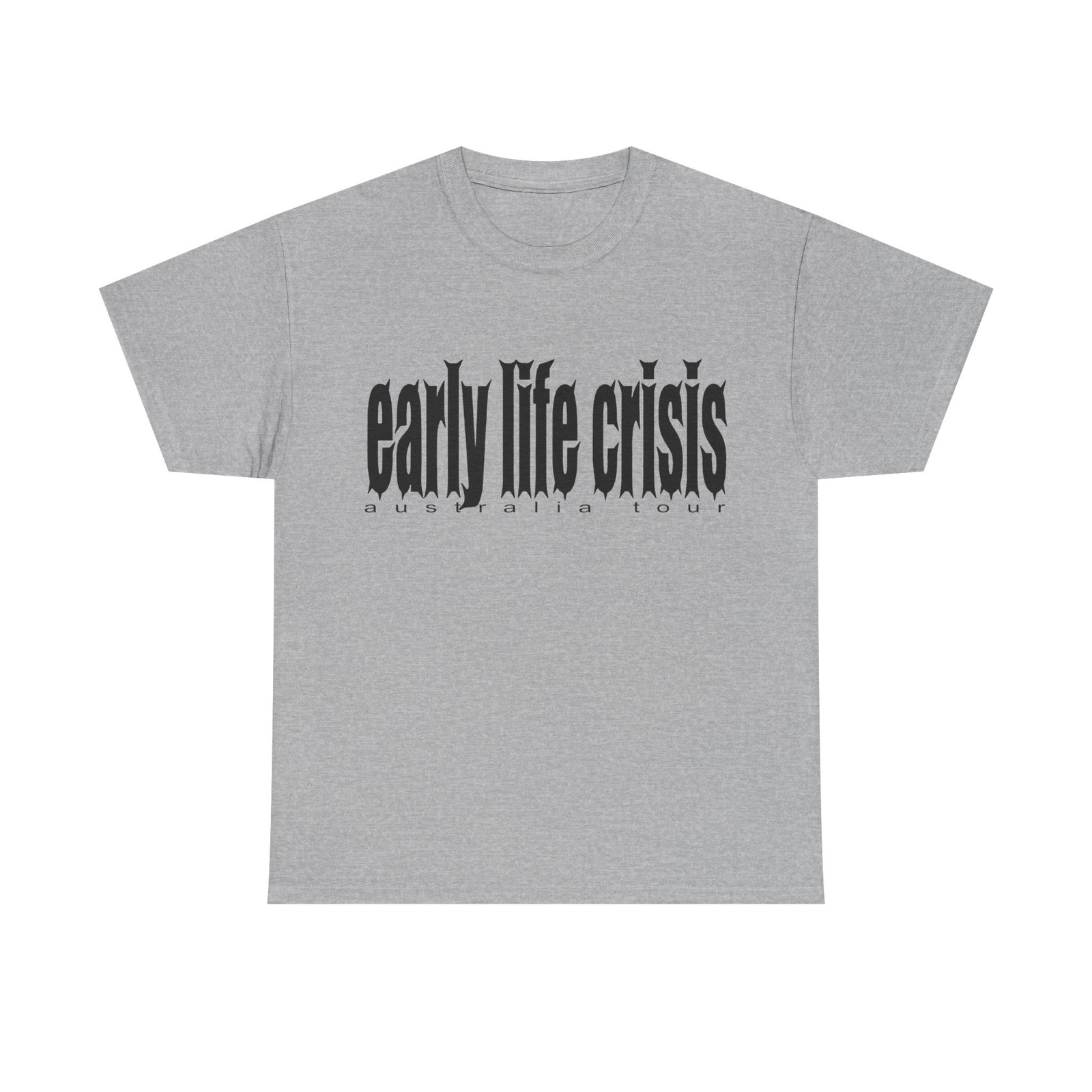 Nettspend Early Life Crisis ELC Australia Tour Merch T-Shirts Tees – All Sizes