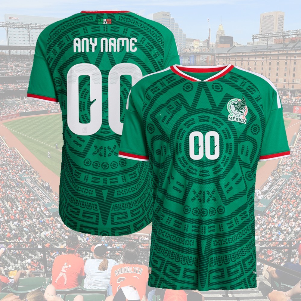 Mexico World Cup Personalized Shirt – Custom Name & Number Fan Apparel