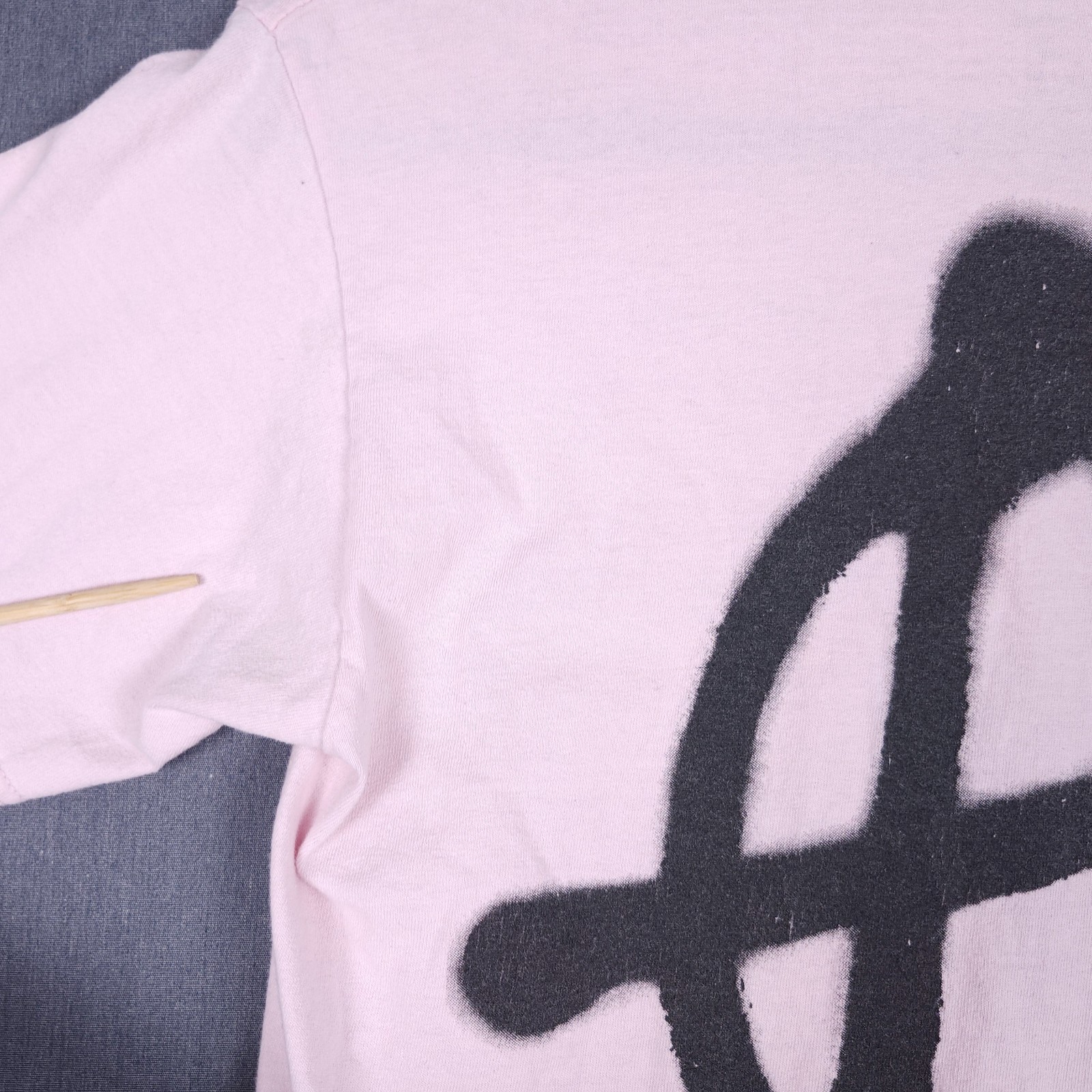Sus Boy x Lil Peep Anarchy Shirt Size Medium Pink Short Sleeve Rap Hip Hop Crew