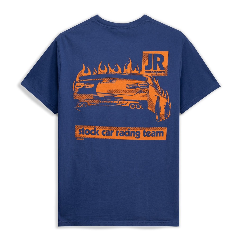 JR Motorsports Stock Car Racing Pocket Heavyweight T Shirt NASCAR Team Tee