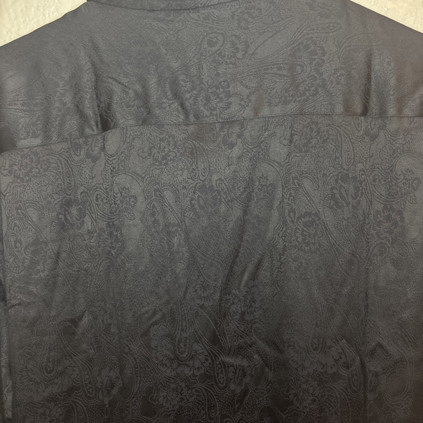Guess Men’s regular fit Shirt Long Sleeves Paisley Print Allover Size XL