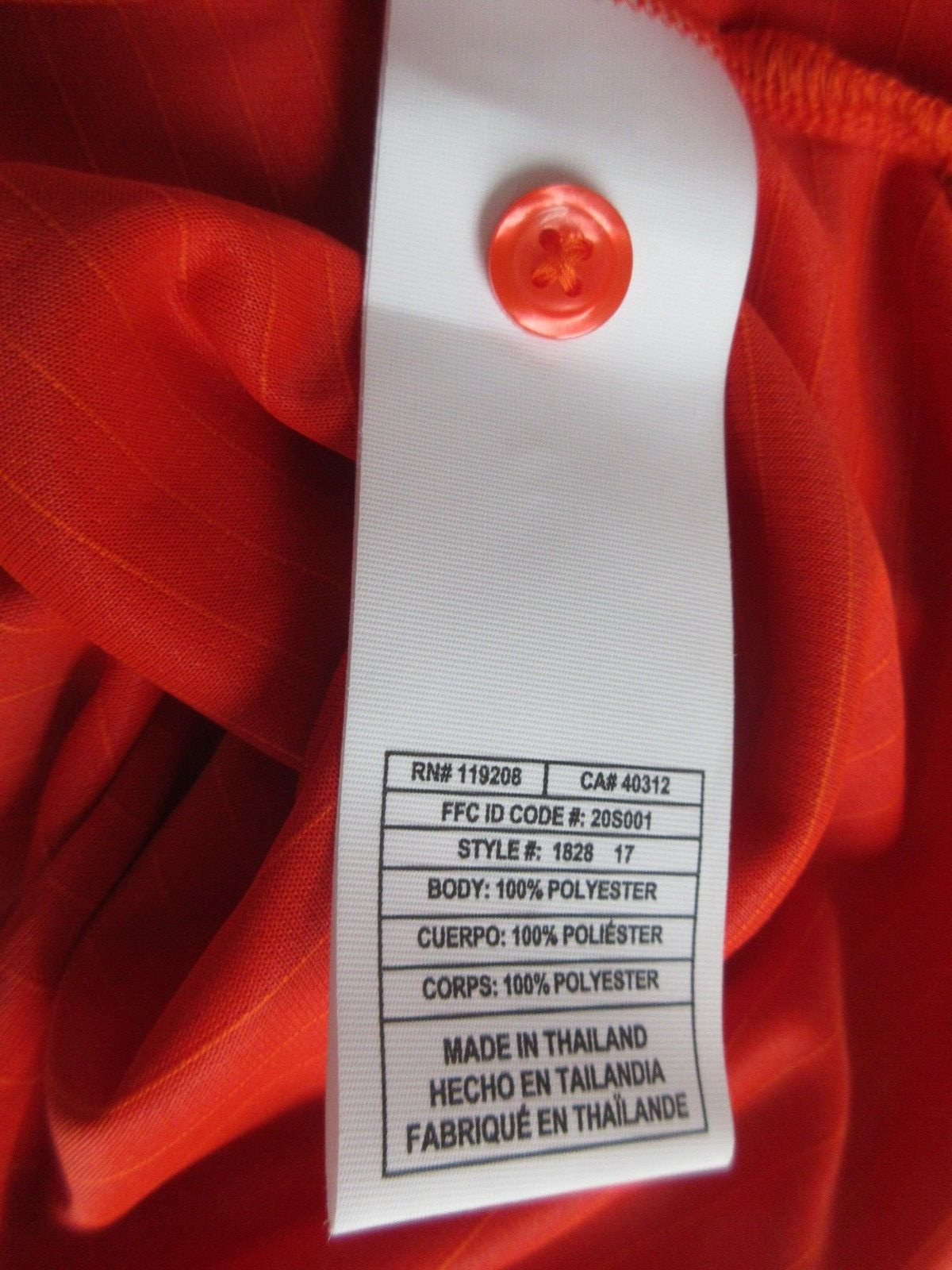 Adidas Susquehanna Golf Logo Polo Shirt Climachill Orange Size 2XL NWT
