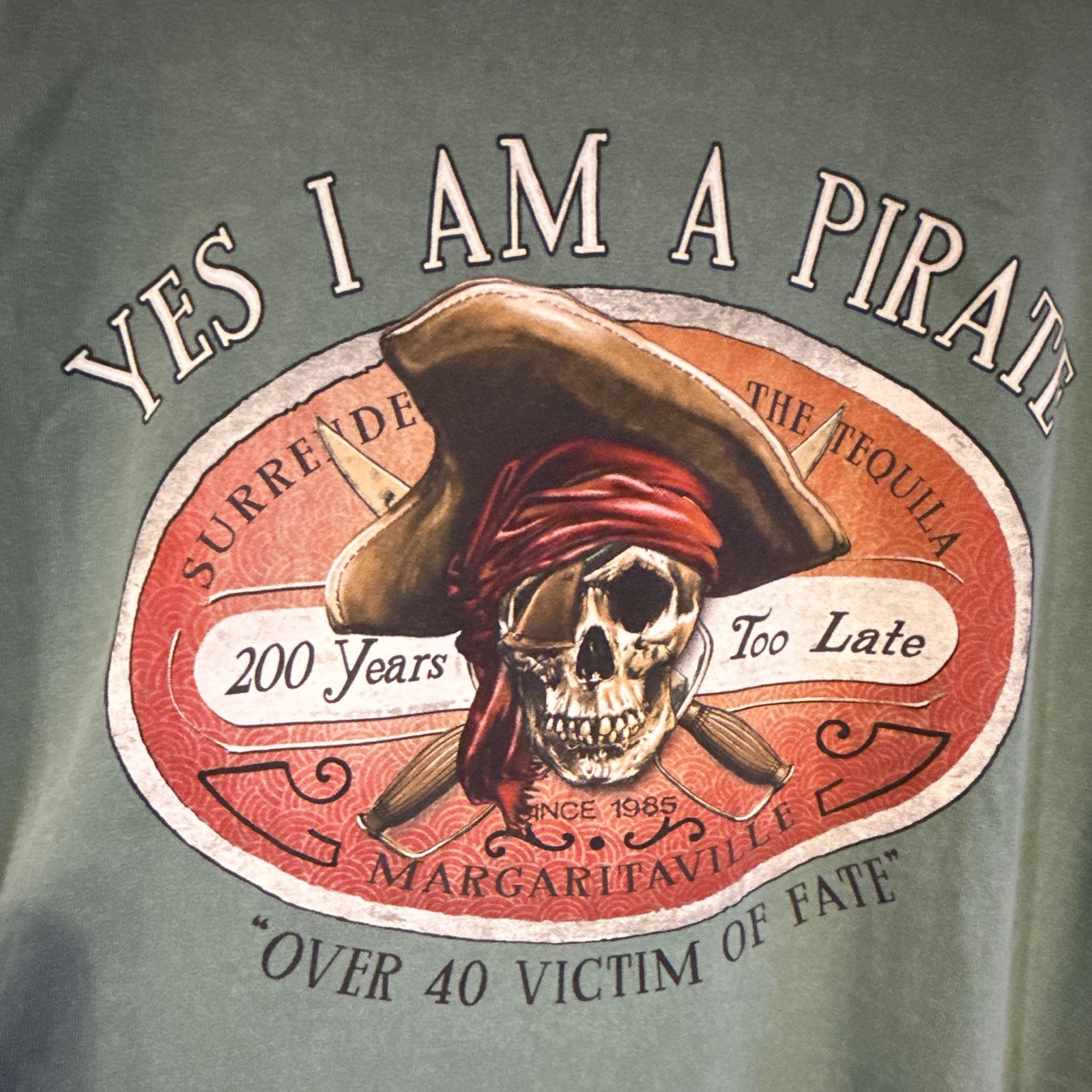 Margaritaville Key West Pirate Jimmy Buffet 3XL T-shirt Men’s