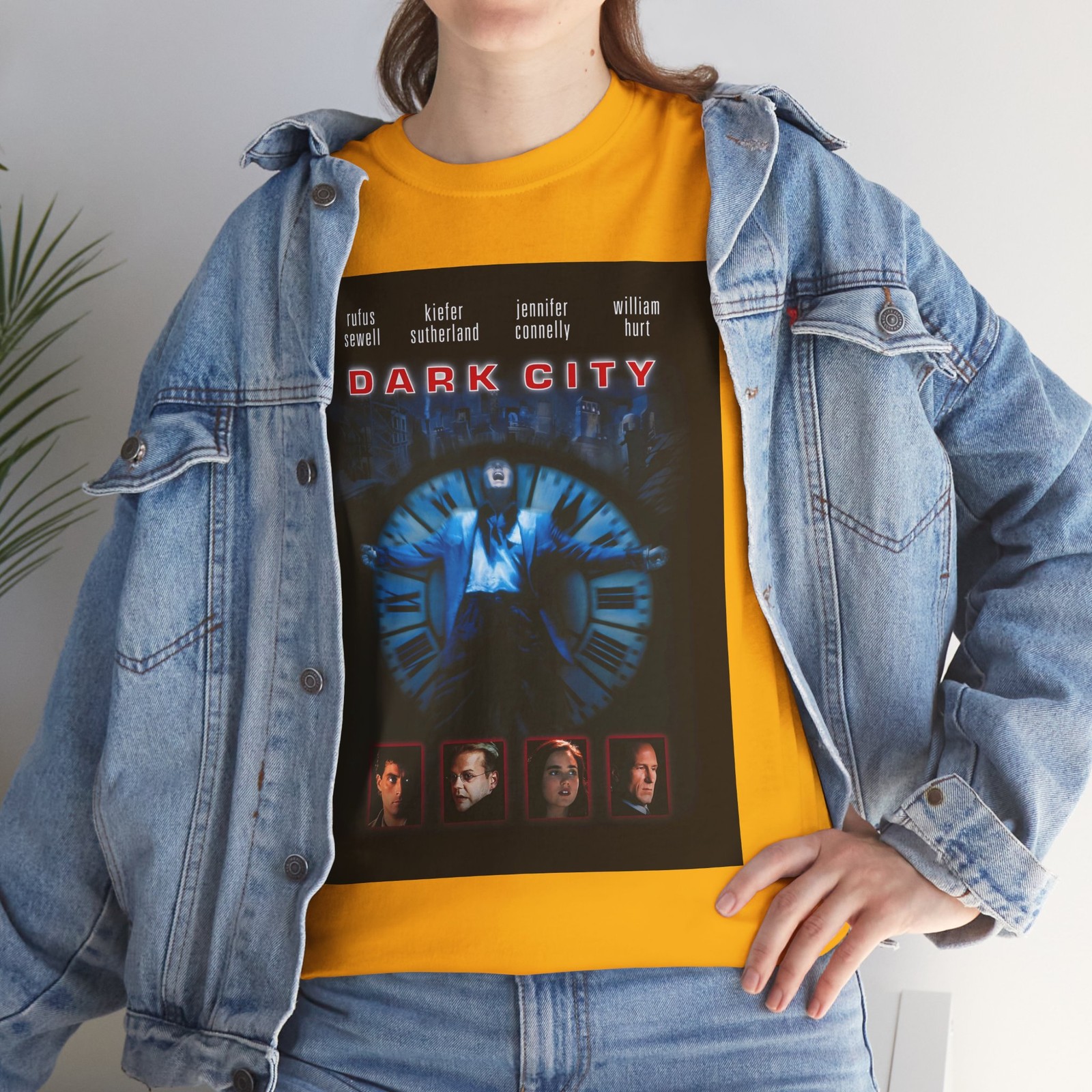 Dark City (1998) T-Shirt Sci-Fi Fantasy Alien Space aliens 90s