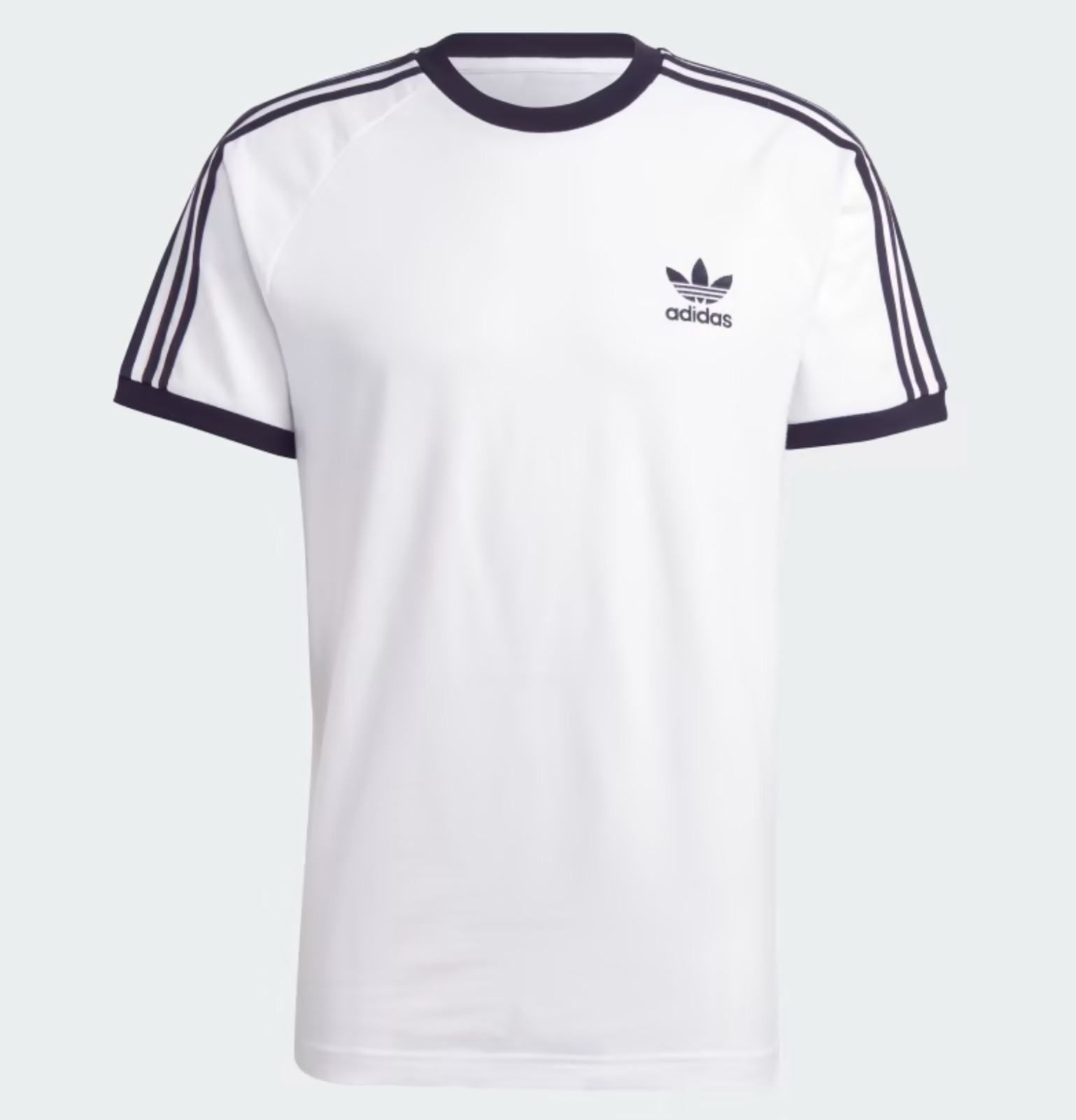 NEW MENS ADIDAS ORIGINALS 3-STRIPES CALIFORNIA TREFOIL TEE SHIRT ~ MEDIUM IA4846