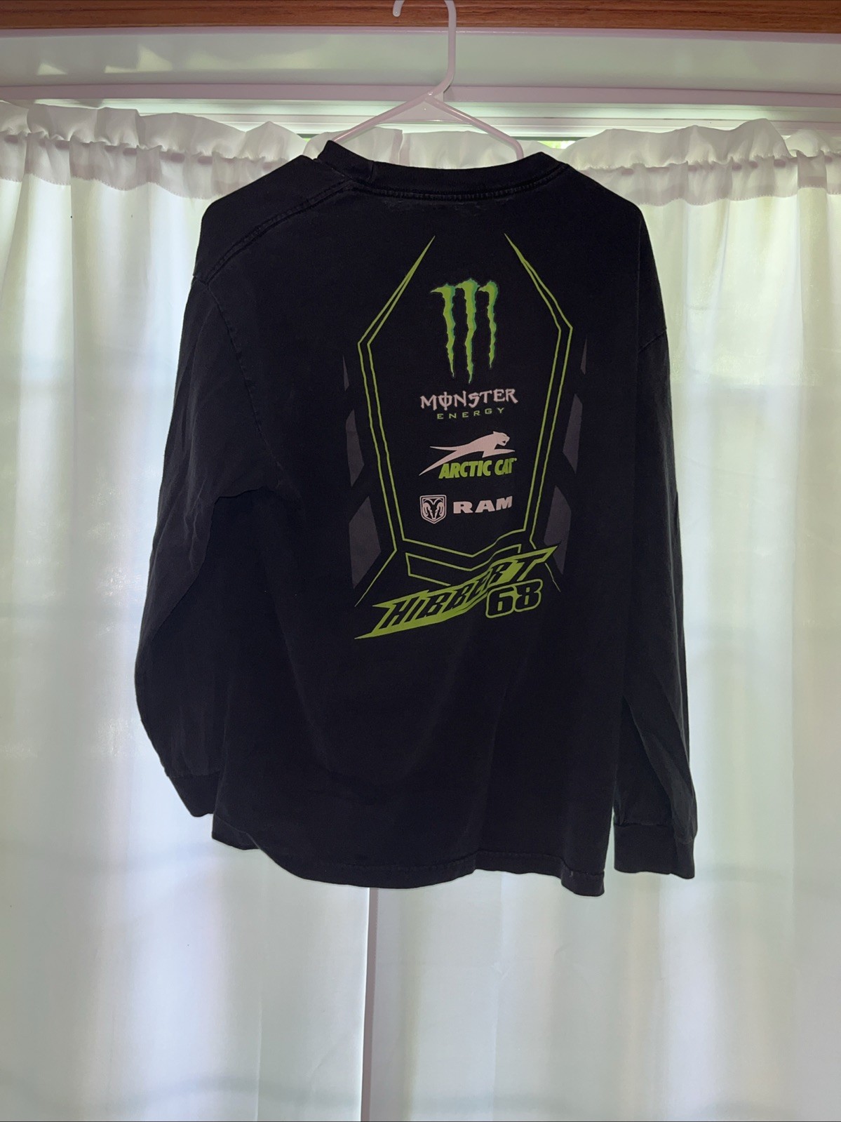 Vintage Tucker Hibbert Monster/ Arctic Cat Mens Long Sleeve Large