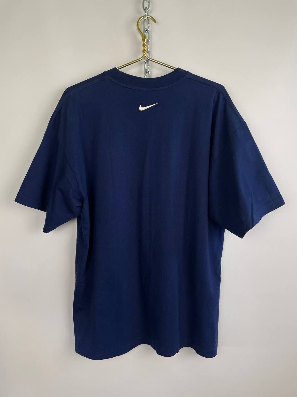 Nike Davidoff Swiss indoors tennis vintage 90s t-shirt blue XL