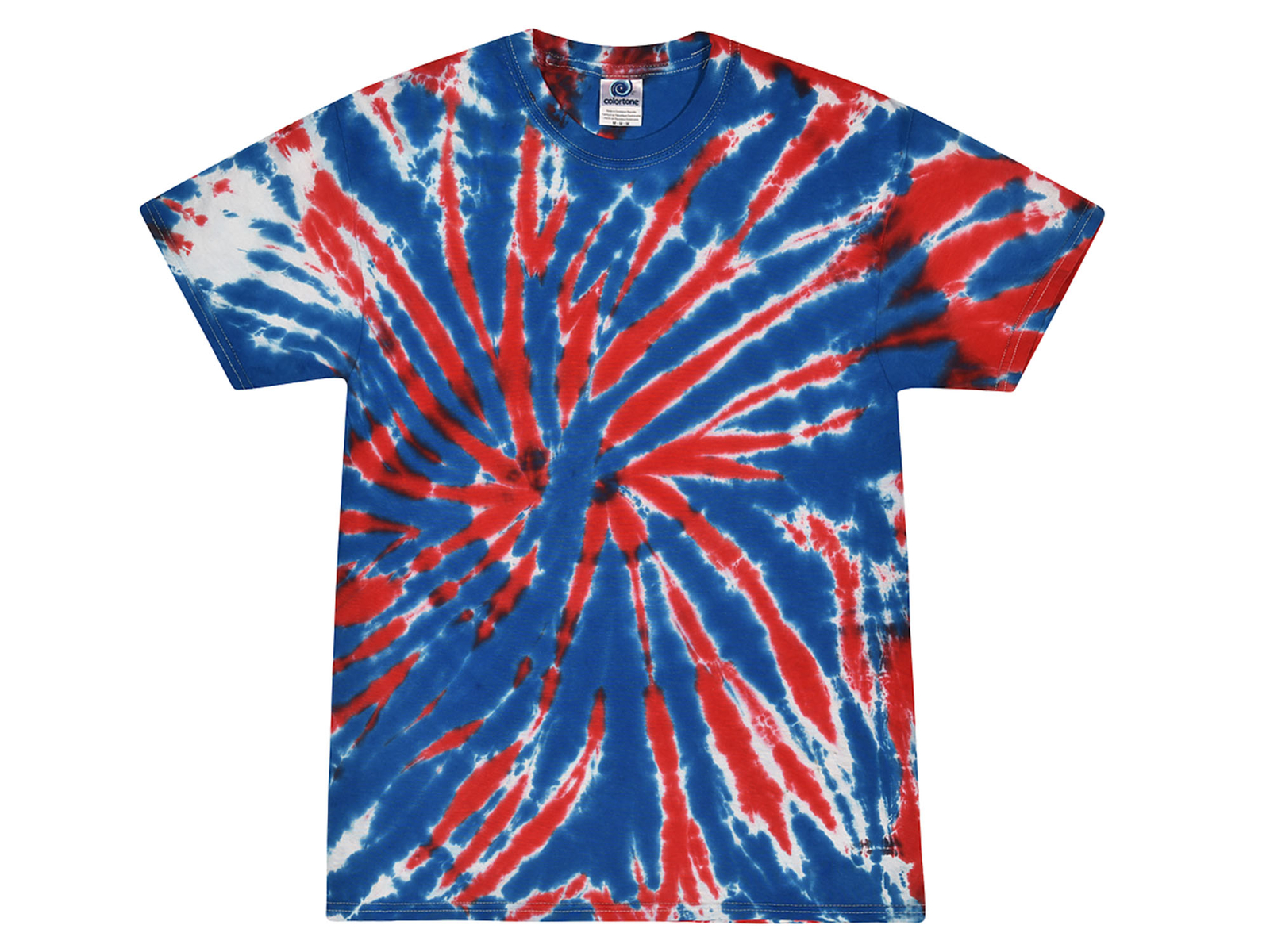 Pick a Patriotic Tie Dye T-Shirts Adult & Kids Sizes Cotton Colortone