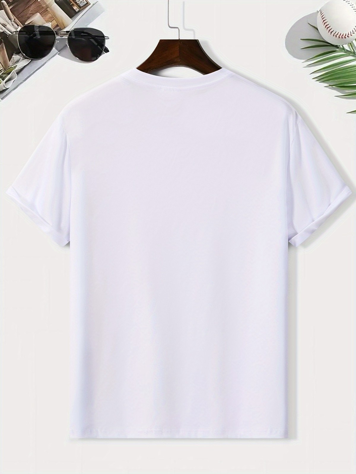 Men’S “Blessed” Cross Print T-Shirt – Casual Crew Neck, Short Sleeve, Lightweigh
