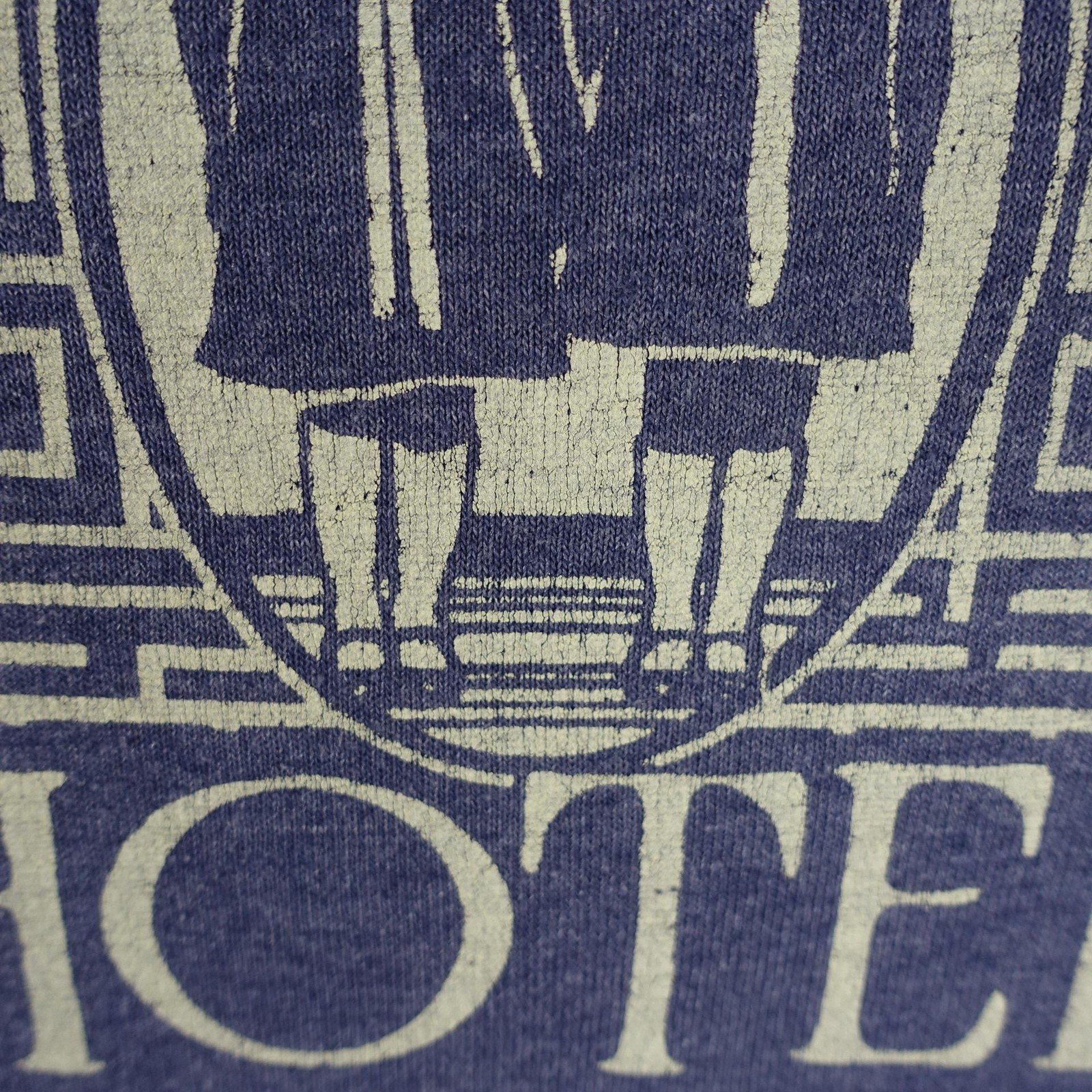 VINTAGE The Overlook Hotel Shirt Mens Small Blue The Shining Delta Movie Cult