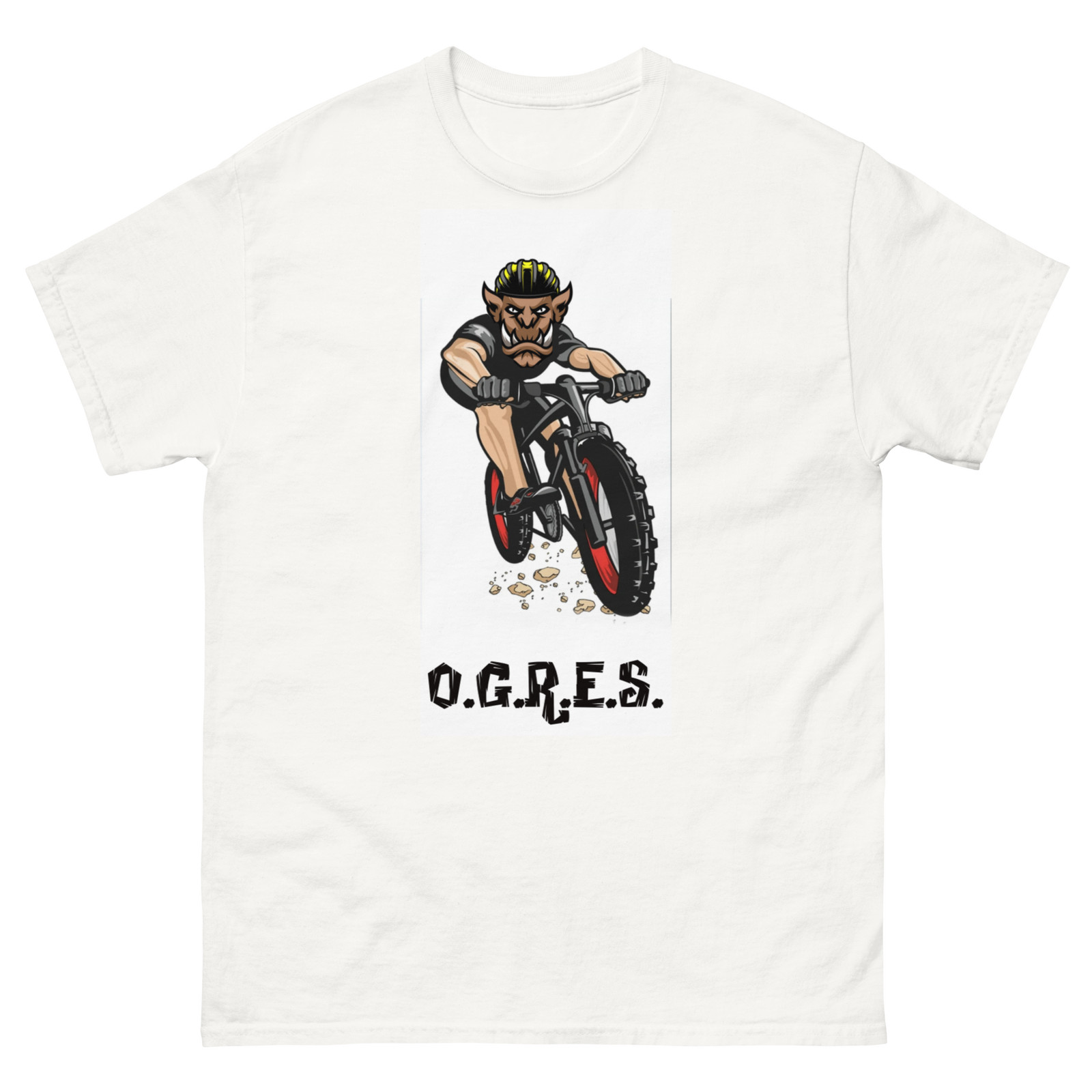 Old Guys Ride Everything Slower O.G.R.E.S. Mens T-shirt