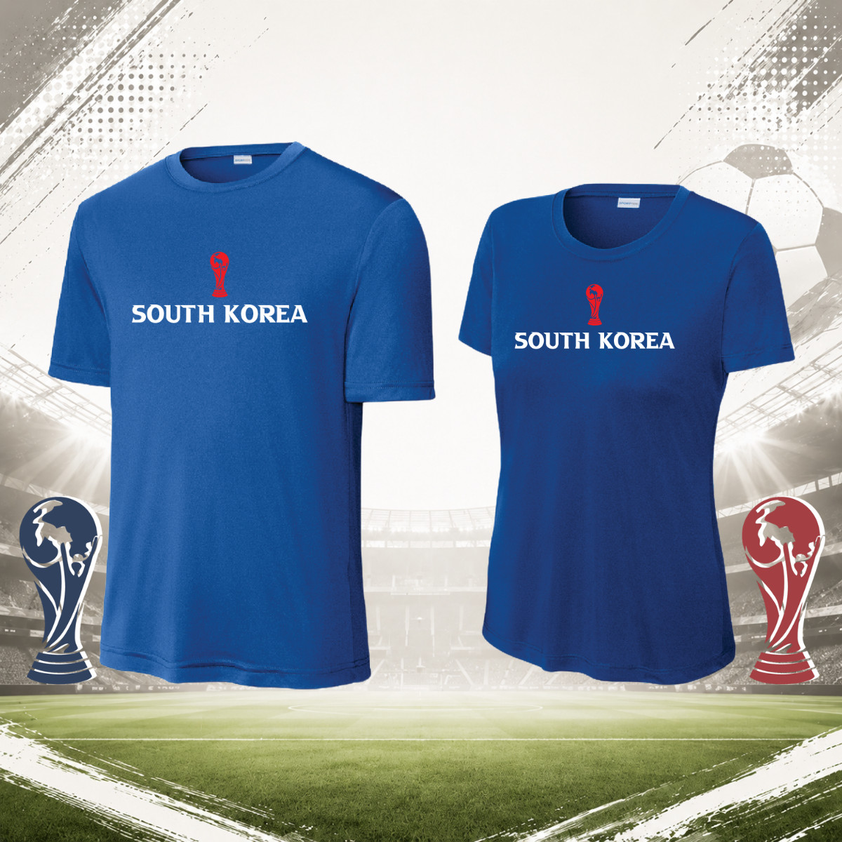South Korea t-shirt world cup jersey- SHIPS FROM FLORIDA PRIORITY MAIL